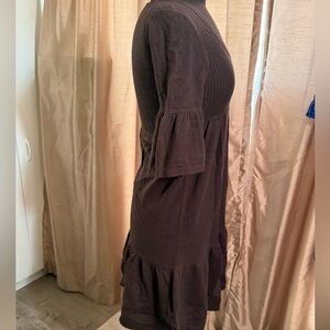 Gianni Bini Dark Brown Mini Dress